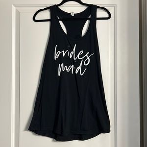 Bridesmaid tank top